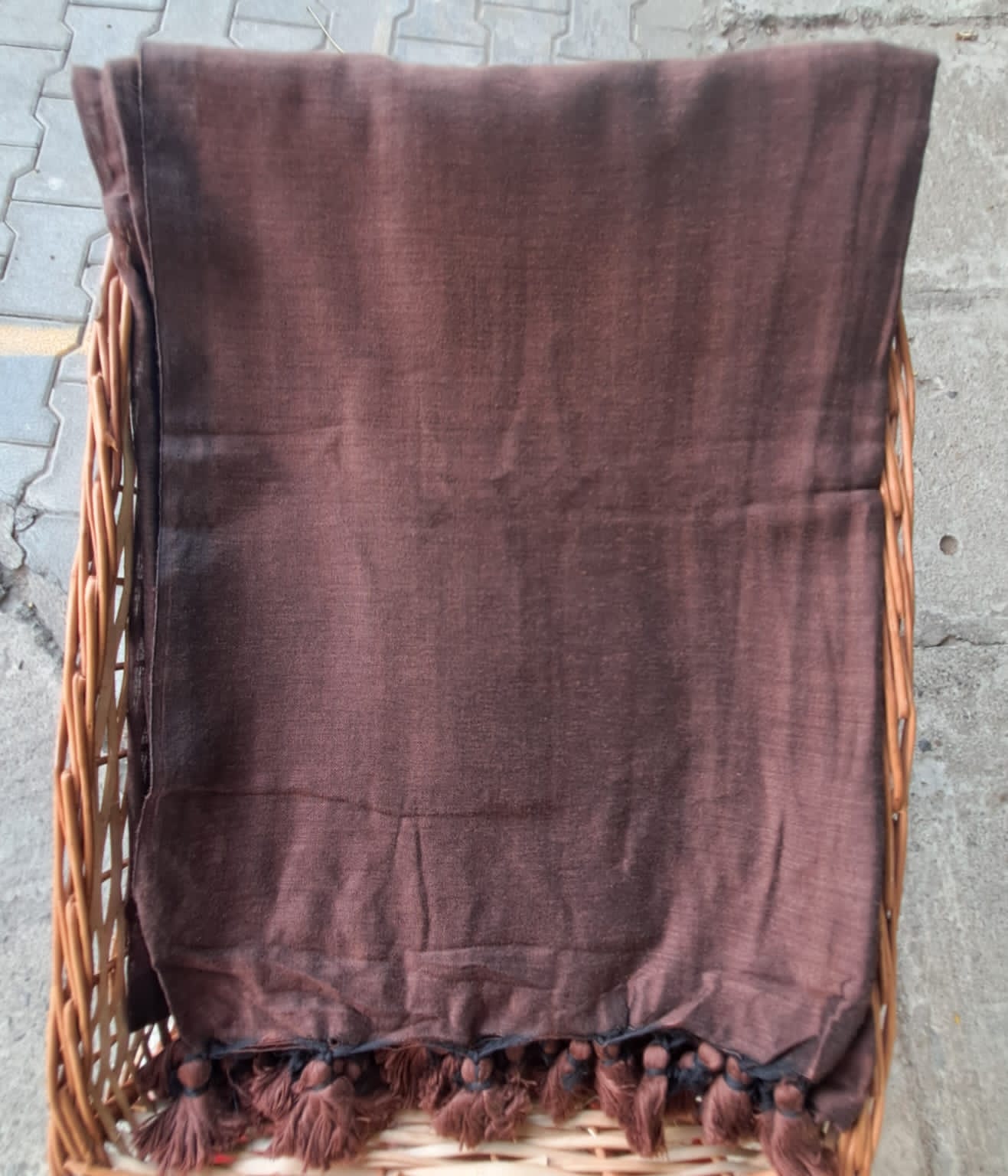 BROWN KHADHI SAREE