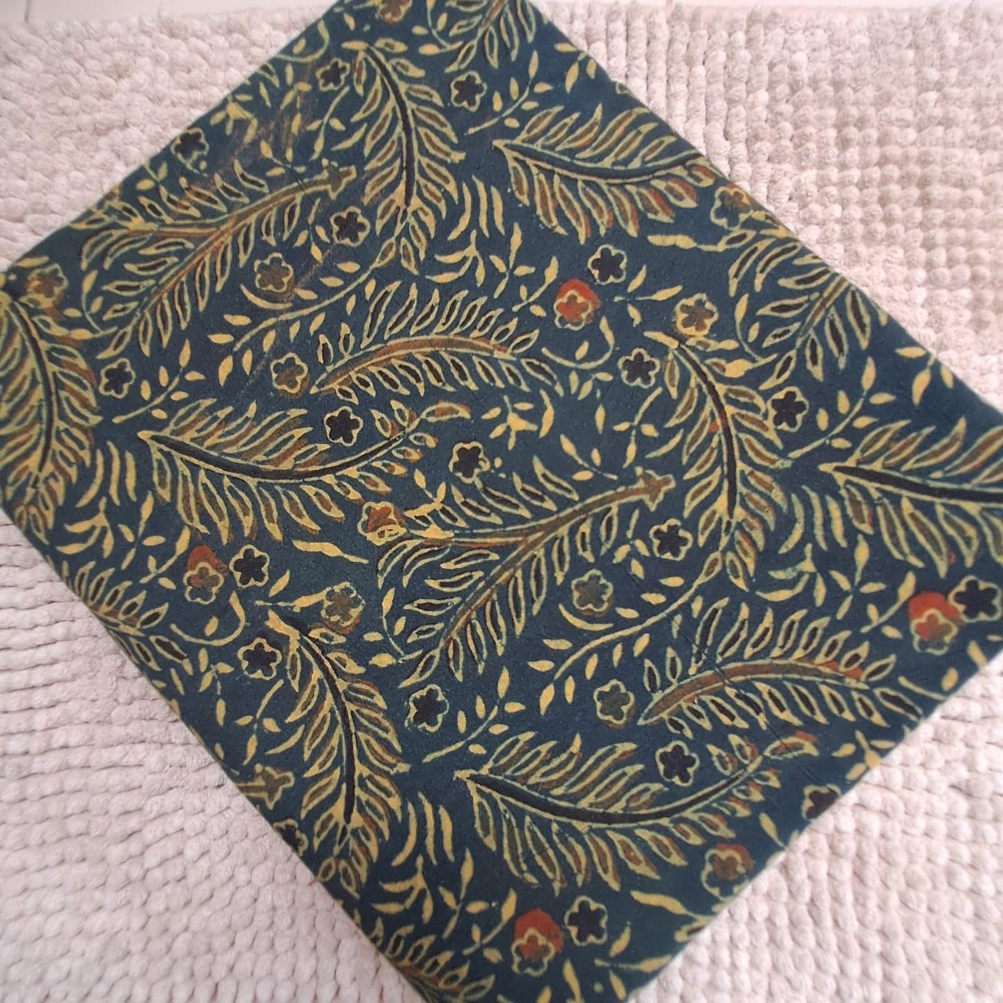 GREEN - AJRAKH COTTON RUNNING FABRIC