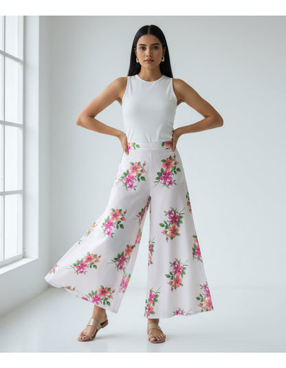 PEACH HANDBLOCKED COTTON PRECUT 2.5M FABRIC