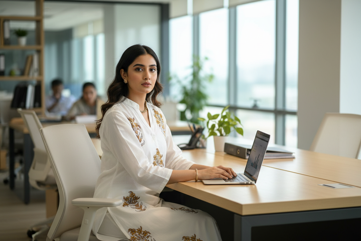 HANDBLOCKED COTTON MULMUL PRE-CUT 2.5M  FABRIC