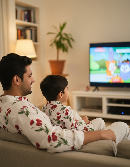 HANDBLOCKED COTTON MULMUL PRE-CUT 2.5M FABRIC