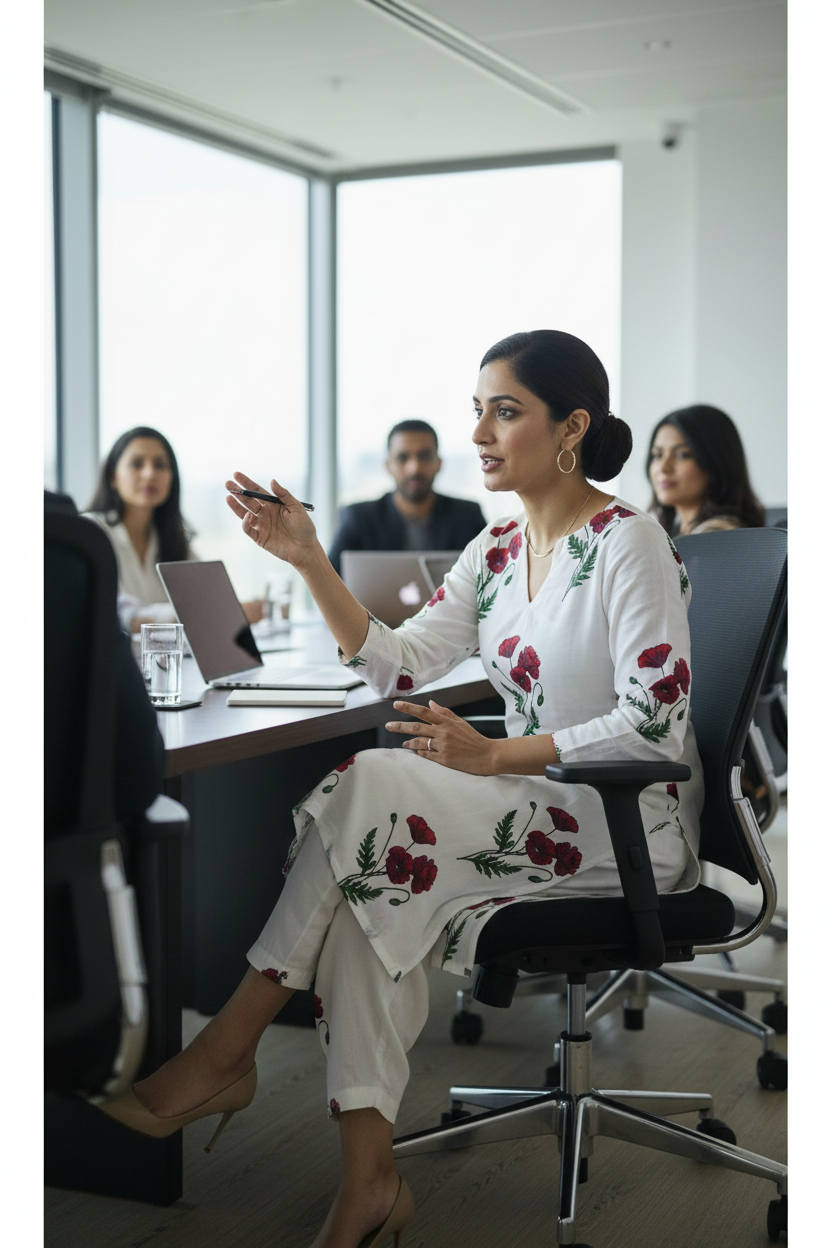 HANDBLOCKED COTTON MULMUL PRE-CUT 2.5M FABRIC