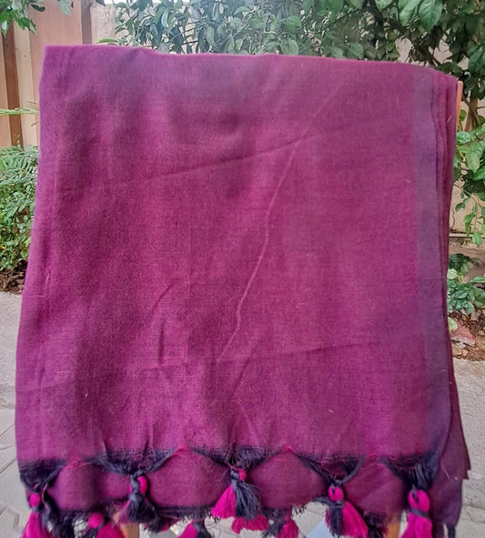 BEETROOT KHADHI SAREE
