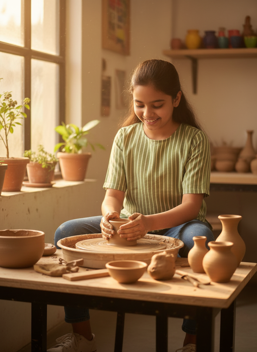OLIVE GREEN HANDBLOCKED COTTON PRECUT 2.5M FABRIC