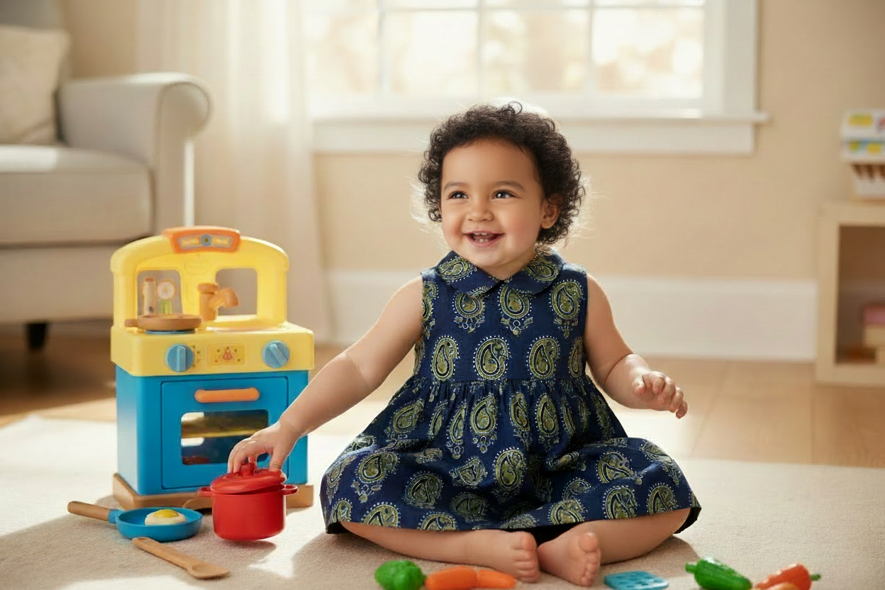 BLUISH GREEN - AJRAKH COTTON RUNNING FABRIC